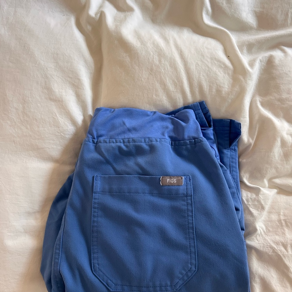 Figs Royal Blue Scrub Pants
